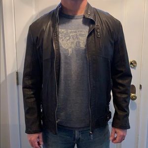 Leather jacket